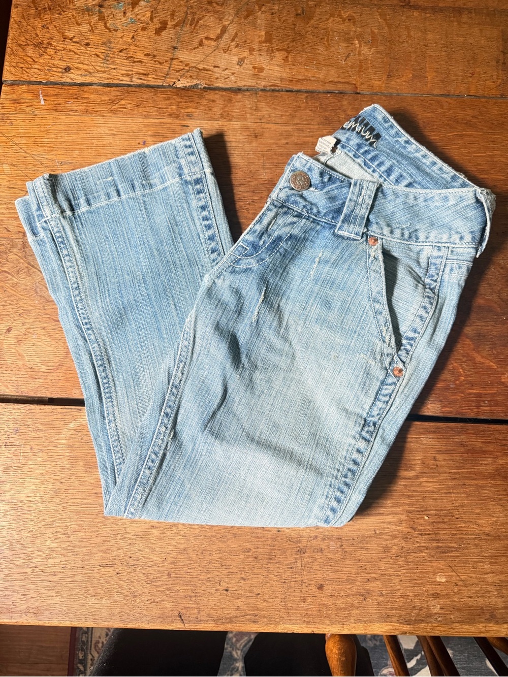 refuge Y2K Denim Capris